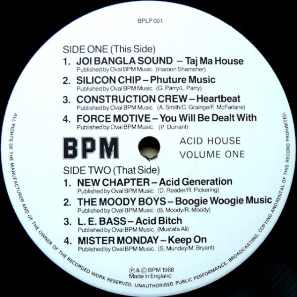 Various – Acid House Volume One